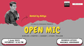 Open Mic By Kya Bolte Hyderabad Maximus, Hyderabad