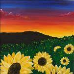 Sunflowers at Sunset- Try It Tuesday