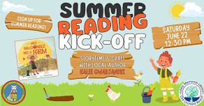 Summer Reading Kick-Off with Kalee Gwarjanski