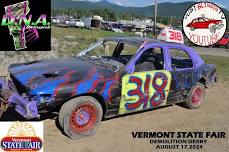 2024 Vermont State Fair Demolition Derby