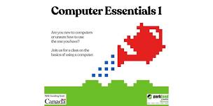 Computer Essentials 1: Intro to Computers & Windows-June 5, 12, 19