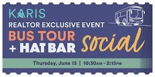 Realtor Exclusive Event: Bus Tour and Hat Bar Social