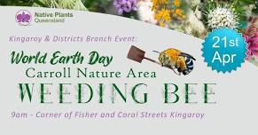 World Earth Day - Carroll Nature Area Weeding Bee