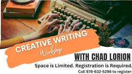 Creative Writing Workshop- Call to register