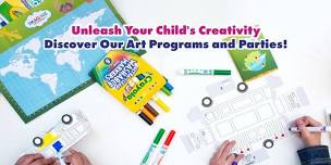 Crayola® Artist’s Passport Camp at Steiner Ranch