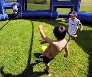 Hungerball - Whenuapai Settlement Playground. 26th April 2024. FREE community activation.