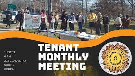 June Monthly Tenants Meeting