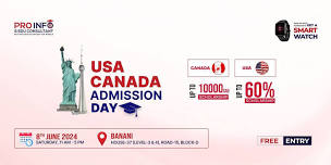  USA & Canada Admission Day by Pro Info & Edu Consultant 