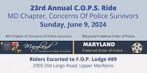 23rd Annual C.O.P.S. Ride