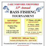 2024 Lake Norfork Fireworks Fundraiser Bass Tournament