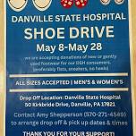 Shoe Drop off for Danville State Hospital