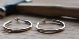 Hoop Earrings - Beginners Silversmithing