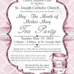 Annual Catholic Daughters Tea Party