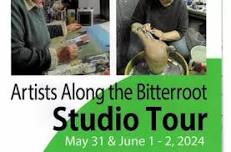 Artists Along the Bitterroot Studio Tour and Art Sale May 31, June 1-2