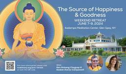 The Source of Happiness & Goodness - Retreat @ the Temple