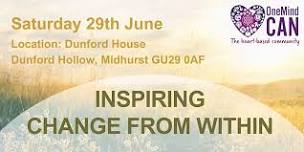 OneMindCAN Monthly Event. Inspiring Change from Within on Sat 29th June