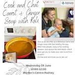 Cook and Chat - Carrot and Ginger Soup with Kali