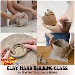 Clay Hand-Building Clay class