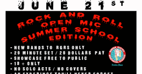 Rock and Roll Open Mic Night