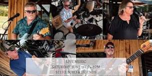 Live Music by Steve Boyd & Friends