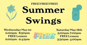 FREE Saturday Afternoon Summer Swing Dance @ Piper and Leaf