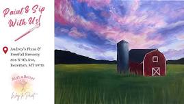 Paint & Sip - Sunset On The Farm