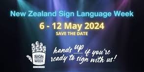 New Zealand Sign Language Week Workshop