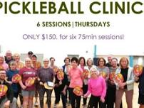 Pickleball Clinics - Novice - 6 sessions on Thursdays