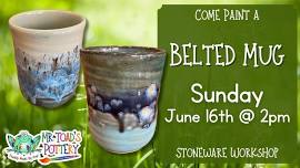 Stoneware Belted Mug Workshop