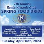 Eagle Kiwanis Club Food Drive