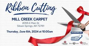 Ribbon Cutting - Mill Creek Carpet