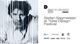 Stefan Sagmeister at Tbilisi Design Festival