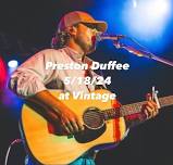 Vintage Unplugged with Preston Duffee