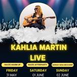 Kahlia Martin Live  – Cobar  Races Afterparty