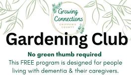 Gardening Club for People Living with Memory Loss