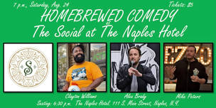 Homebrewed Comedy @ The Social