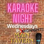 Karaoke at Main Tavern