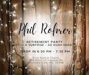 Surprise Retirement Party for Phil Rohrer