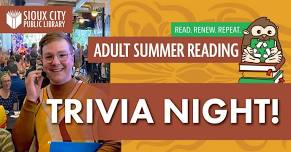 Adult Summer Reading Kick-Off: Trivia Night at Buffalo Alice!