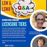 LSW & LSWA Licensure Tiers - Your Questions Answered