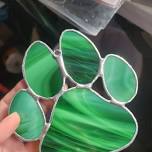 Stained Glass Class- Pawprint