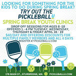 PickleballU Spring Break Sessions