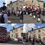 Rothbury Pipe Band - World Tour of Coquetdale. Approx. 2pm.