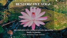 Relax, Restore, Reset : Restorative Yoga Workshop