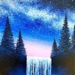 Galaxy Waterfall Forest