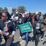 cycling competition with a theme related to climate action and Debt cancellation for Zambia.