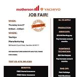 YACHIYO ON-SITE JOB FAIR!