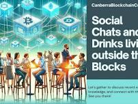 Social Chats and Drinks living outside the Blocks