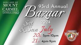 93rd Annual Bazaar