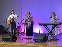 Violet Maynard Family at Baker Chapel Church